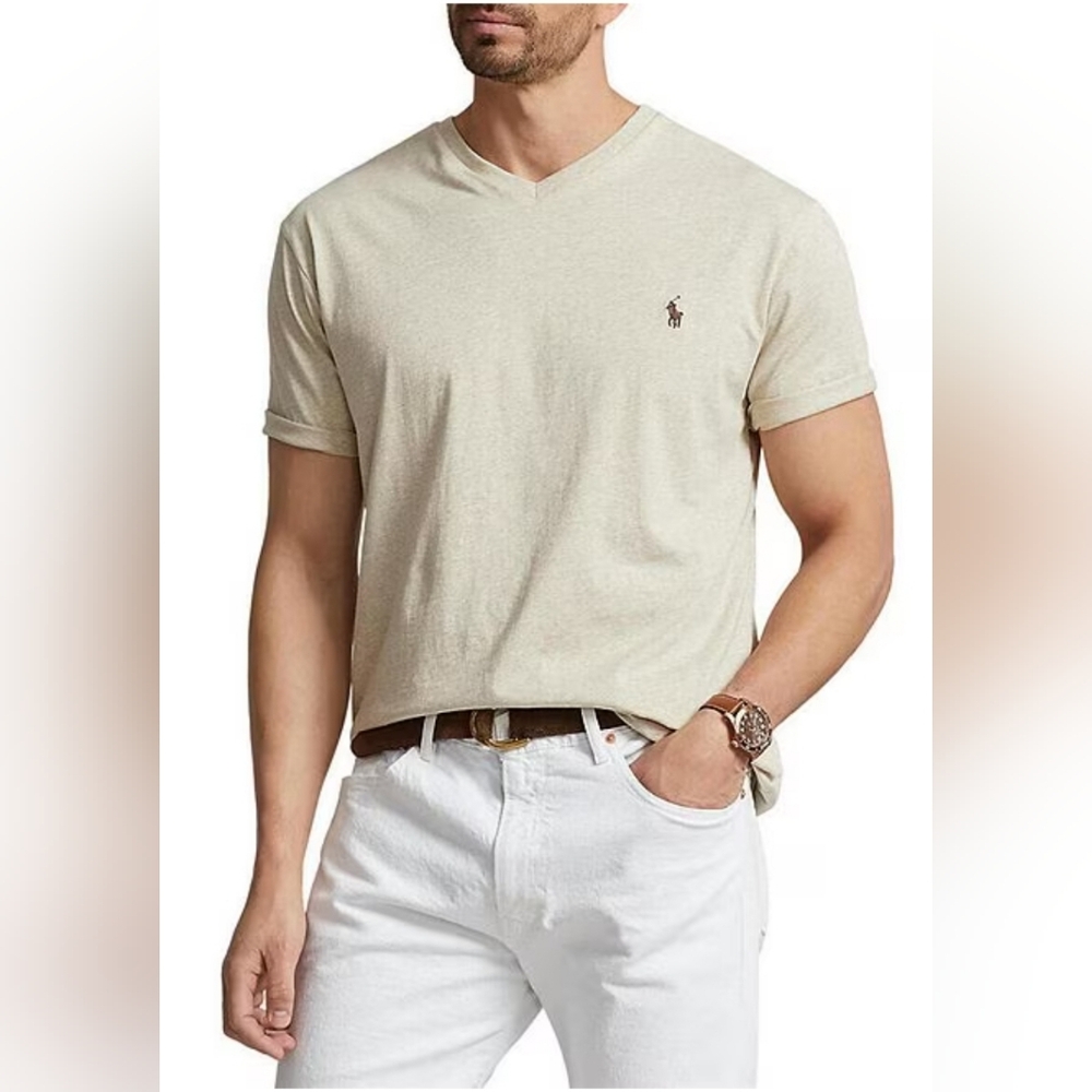 $55 Polo Ralph Lauren Mens Classic-Fit Jersey T-Shirt - Picture 2 of 9